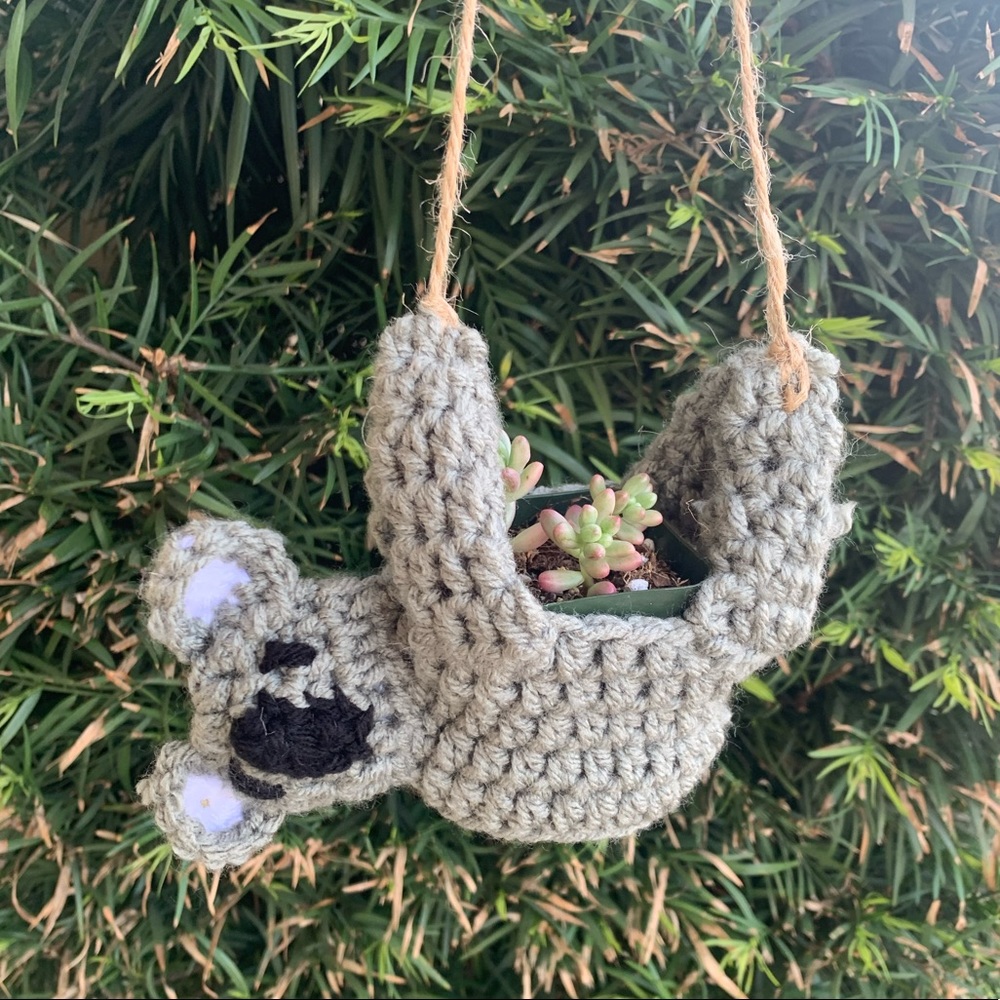 MINI Koala succulent plant hanger